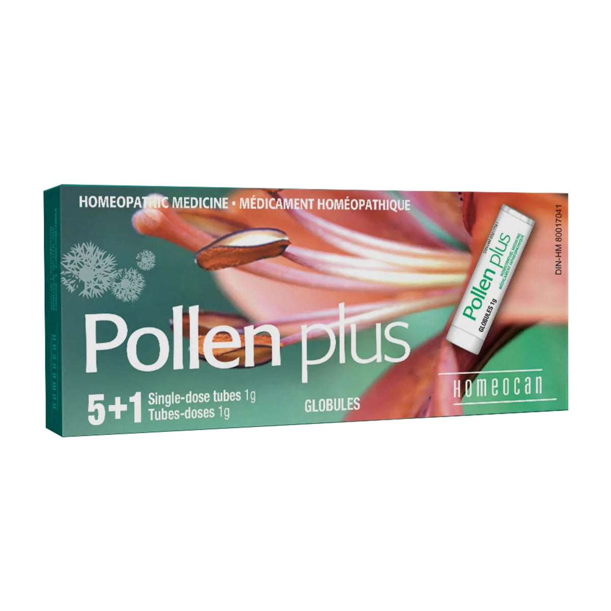 Homeocan Pollen Plus (Allergy-Relief) - 5+1 Single-Dose Tubes x 1g