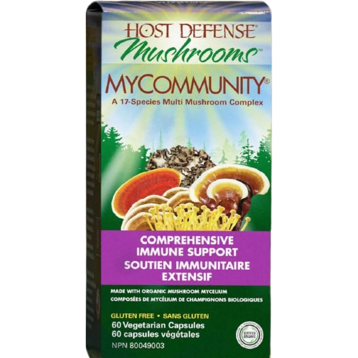 Host Defense MyCommunity 60 Veg Caps