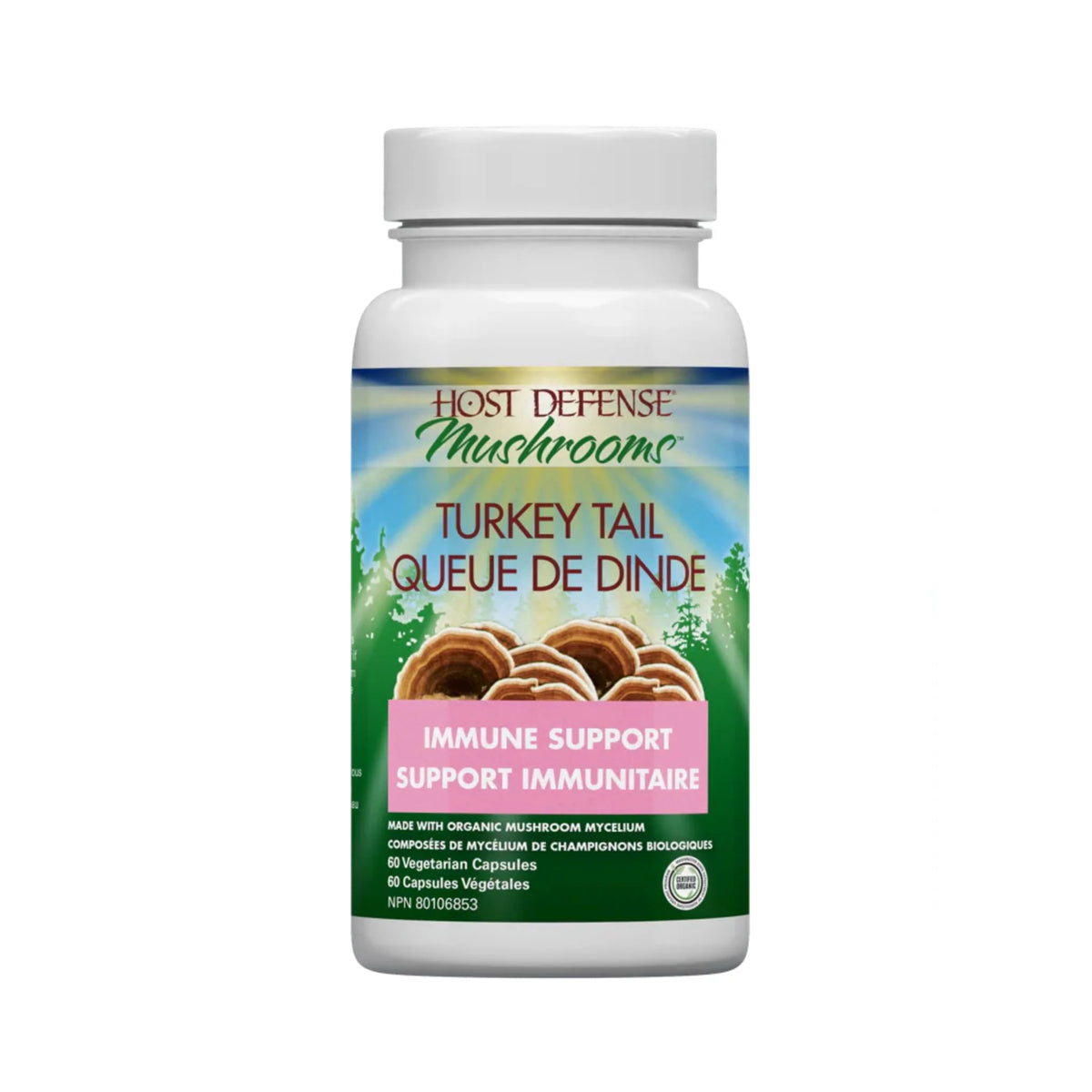 Host Defense Turkey Tail 60c