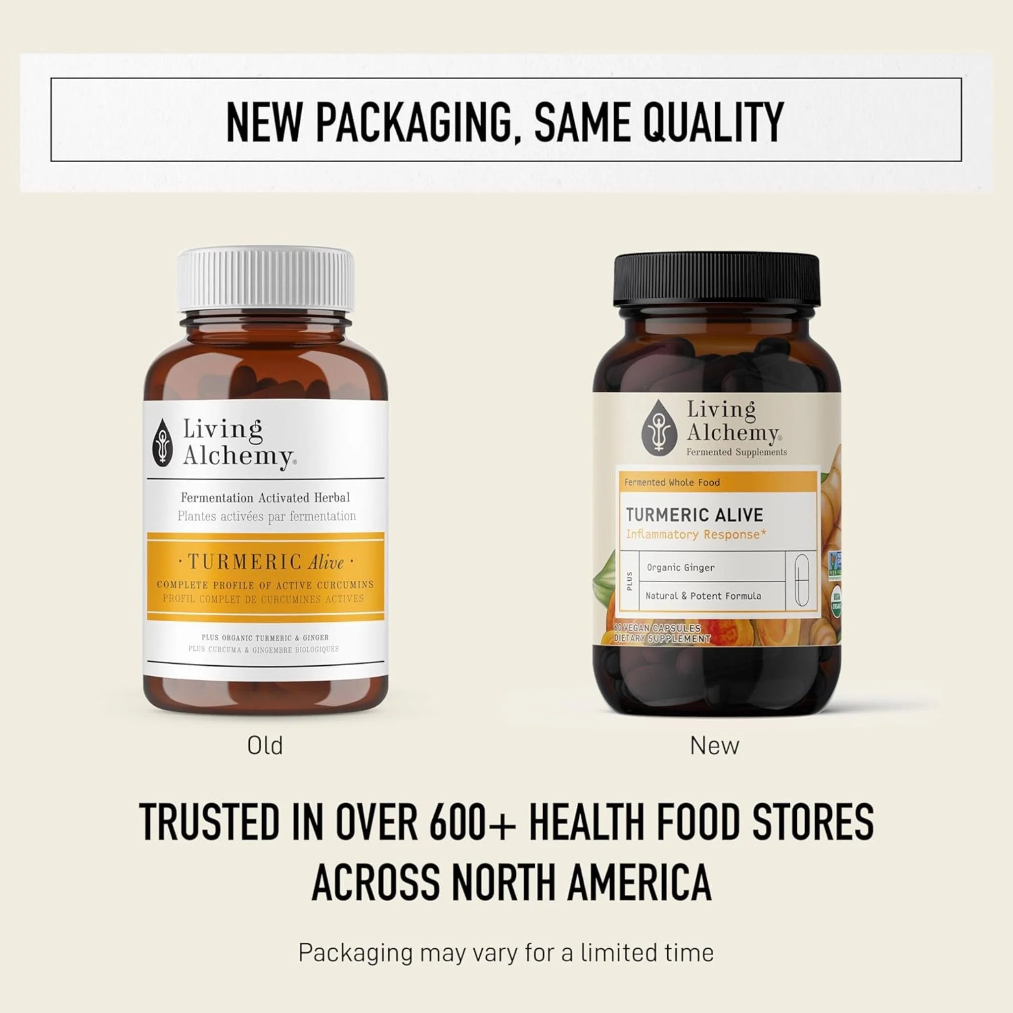 Living Alchemy Turmeric Alive 60 Veg Capsules
