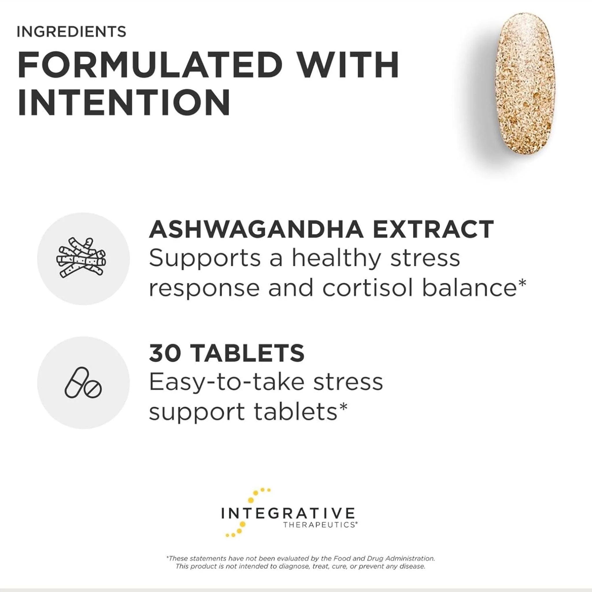 Integrative Therapeutics Cortisol Manager 30 Tablets - Nature's Source Inc