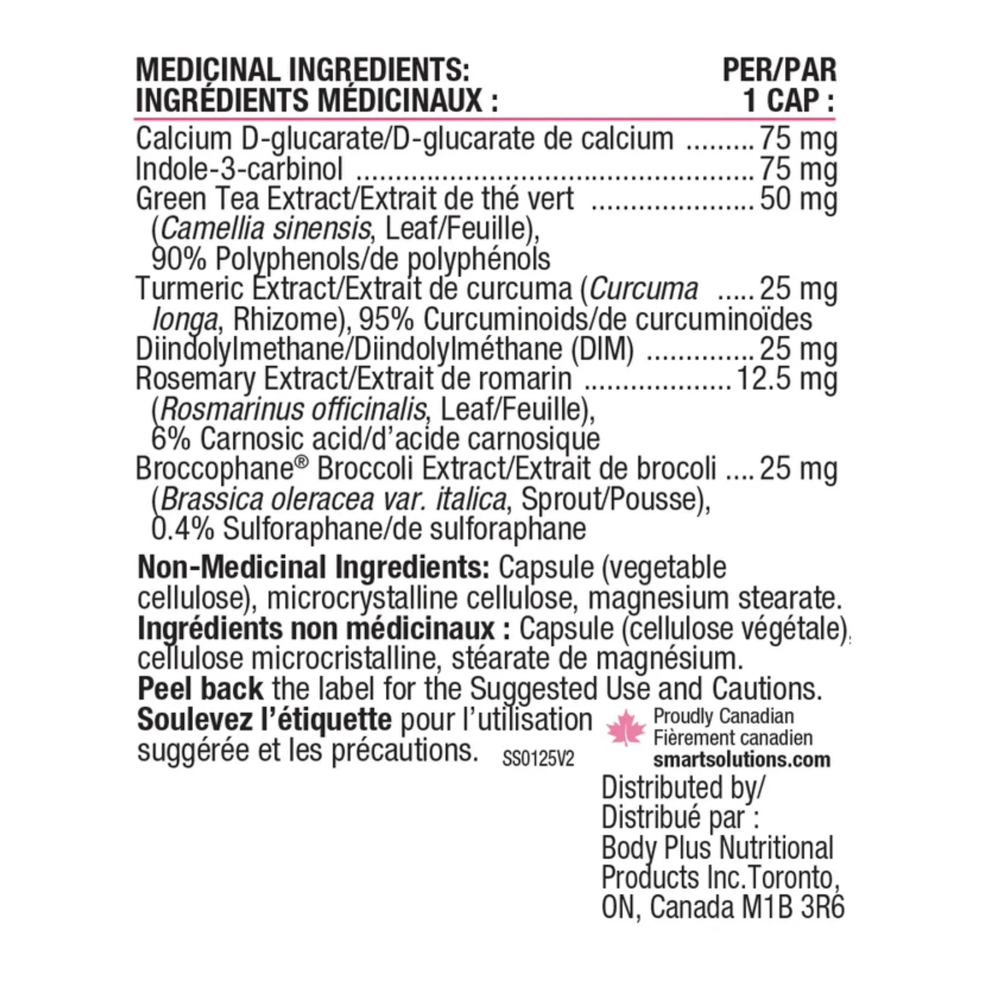 Smart Solutions Estrosmart 120 Vegetarian Capsules - Nature's Source Inc