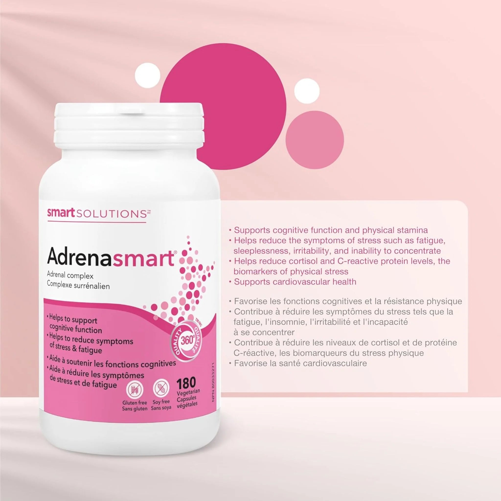 Smart Solutions - Adrenasmart 180 Veg-Caps
