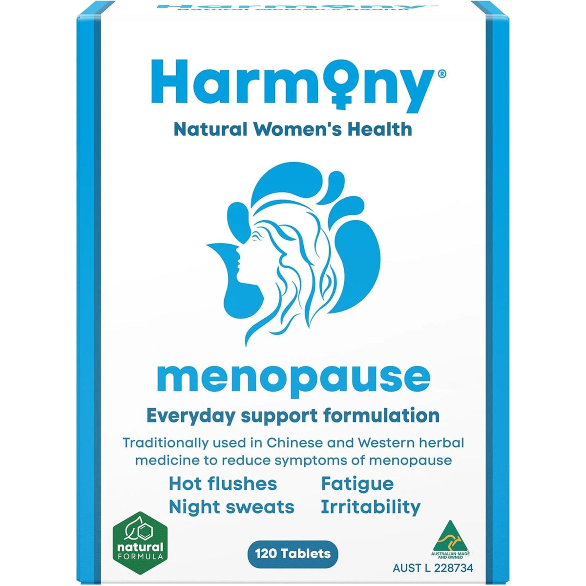 Martin and Pleasance Harmony Menopause 120t
