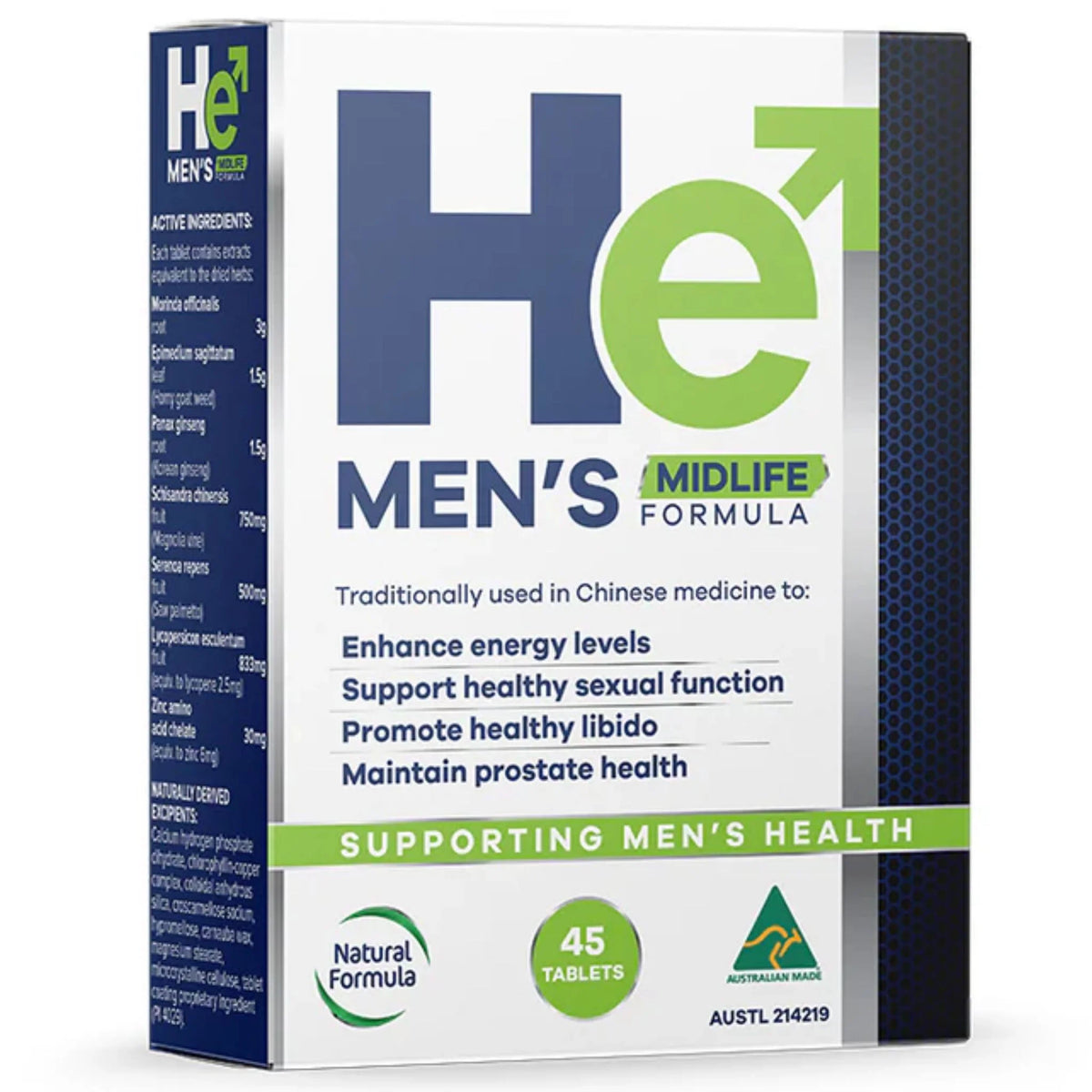 Martin & Pleasance He Men's Formula 45 Tablets