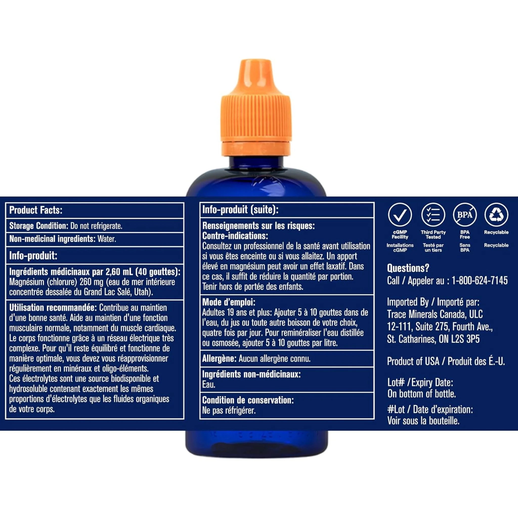 Monnol Trace Minerals Concentrace 240ml