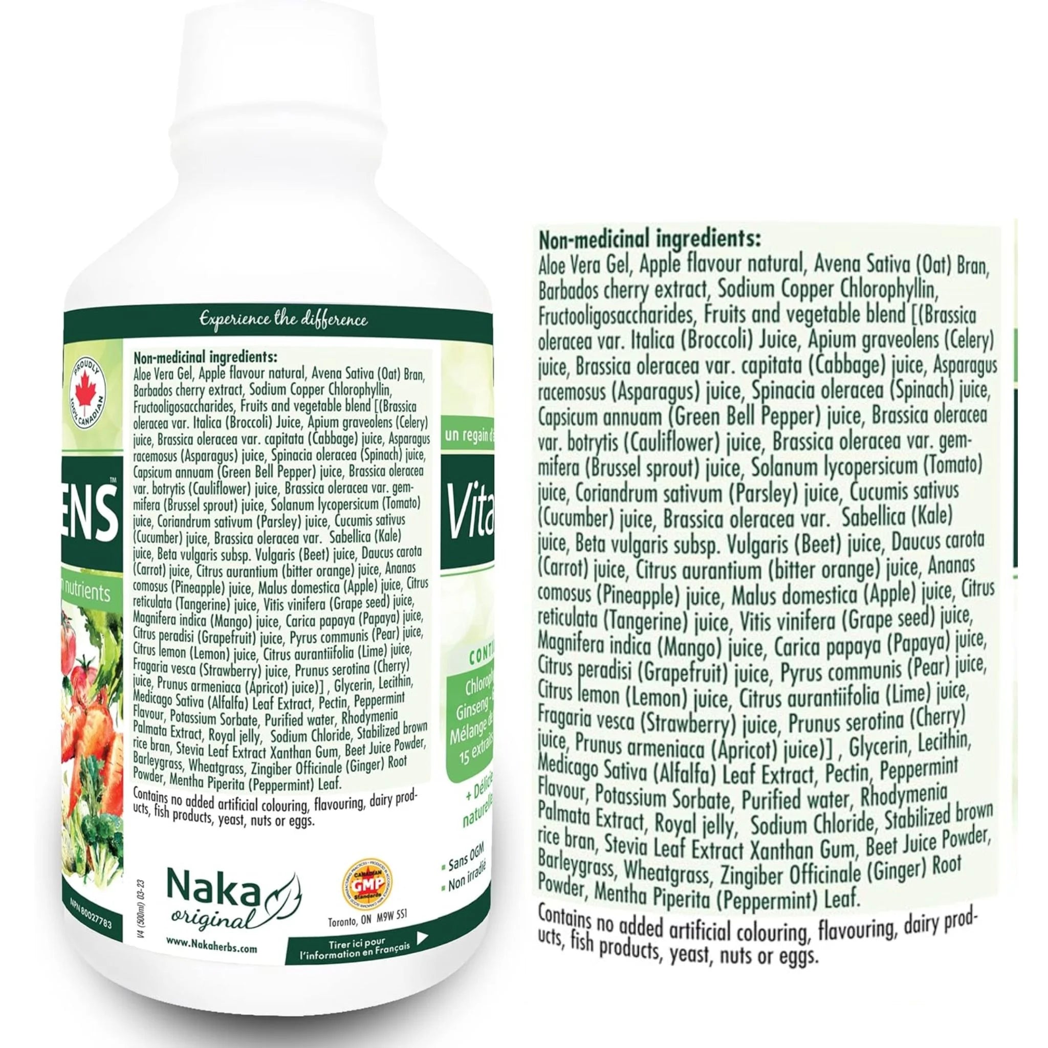 Naka Vital Greens 500ml