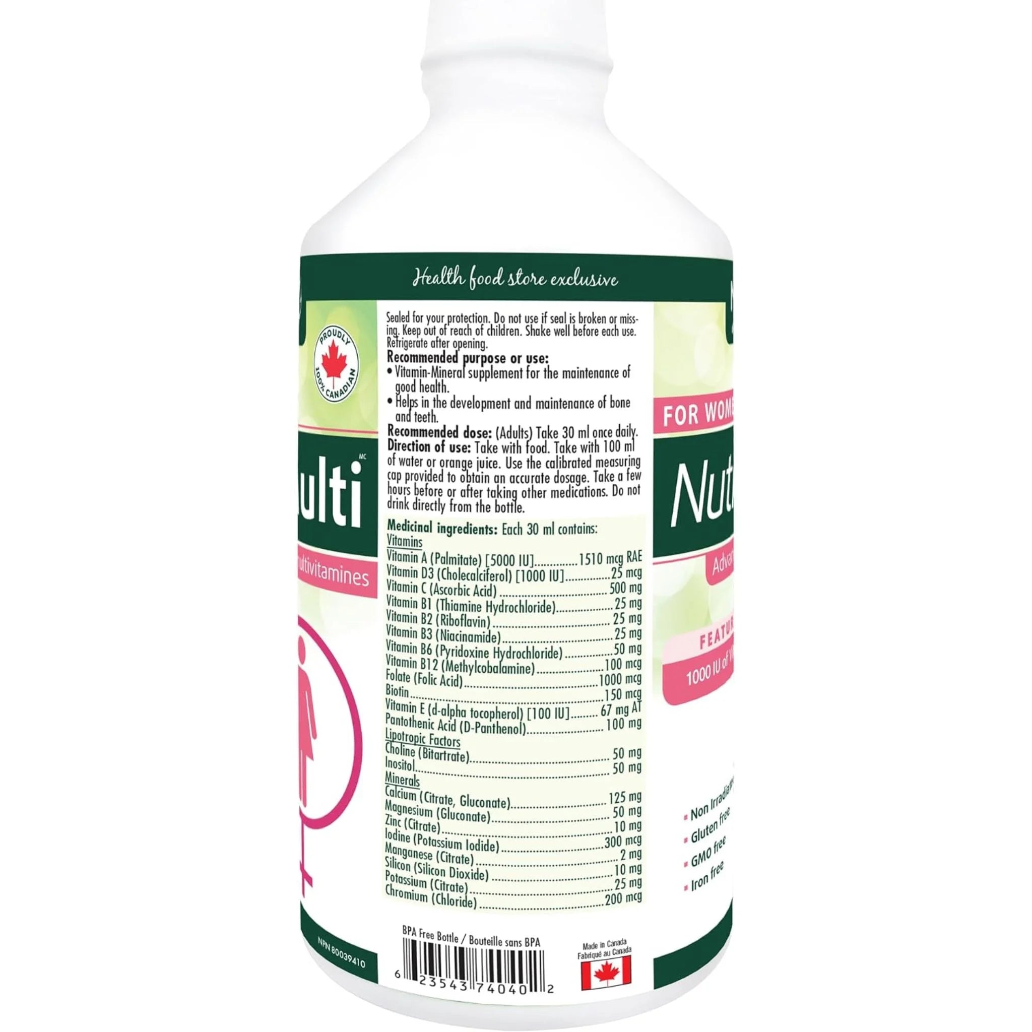 Naka Nutri Multi Women 900ml