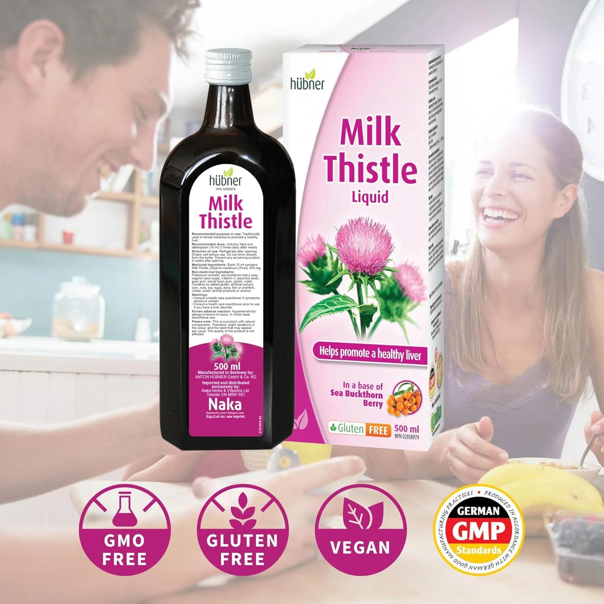 Naka Hubner Milk Thistle 500ml