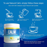 Natural Calm Magnesium Citrate Powder Sweet Lemon, 226g