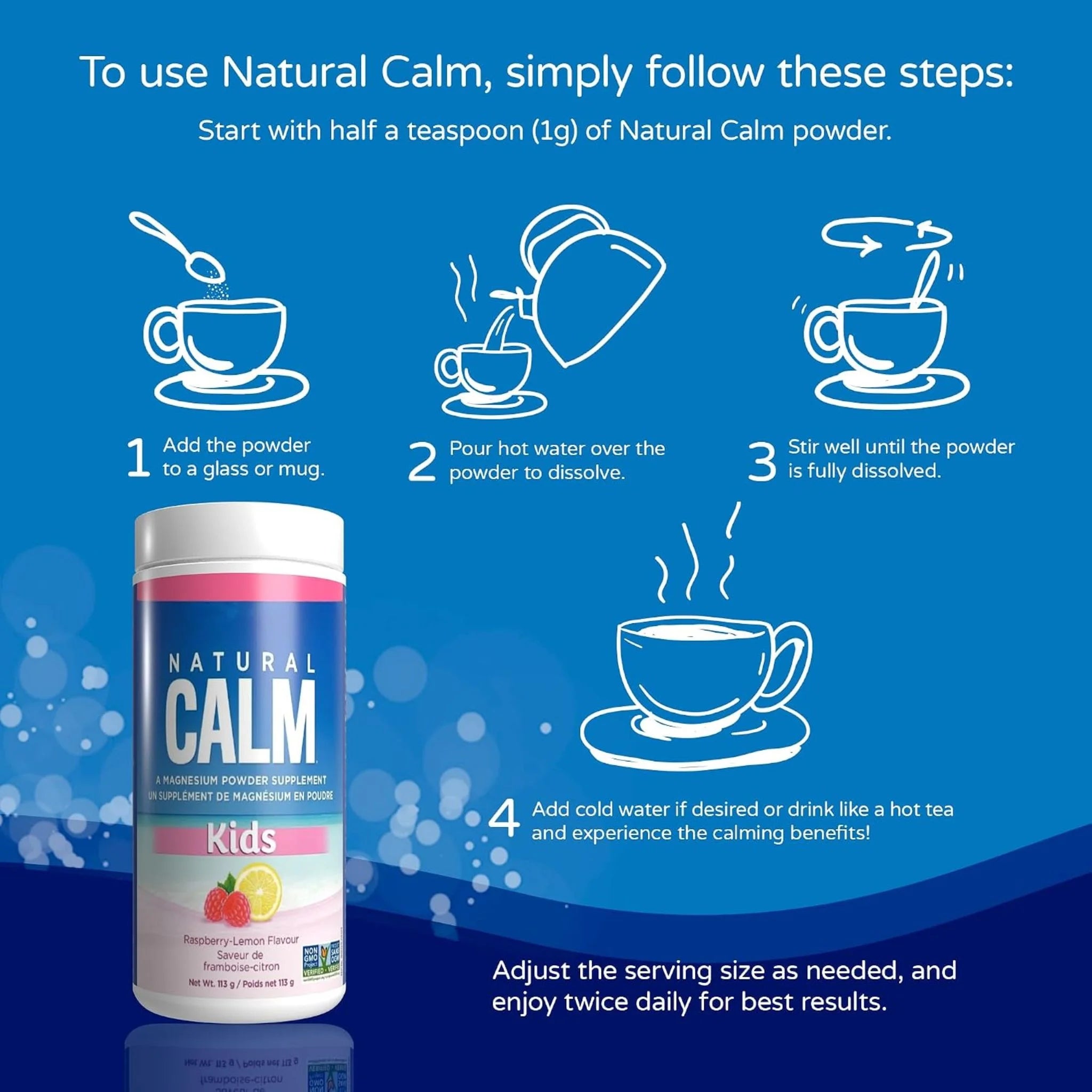 Natural Calm Kids 113g