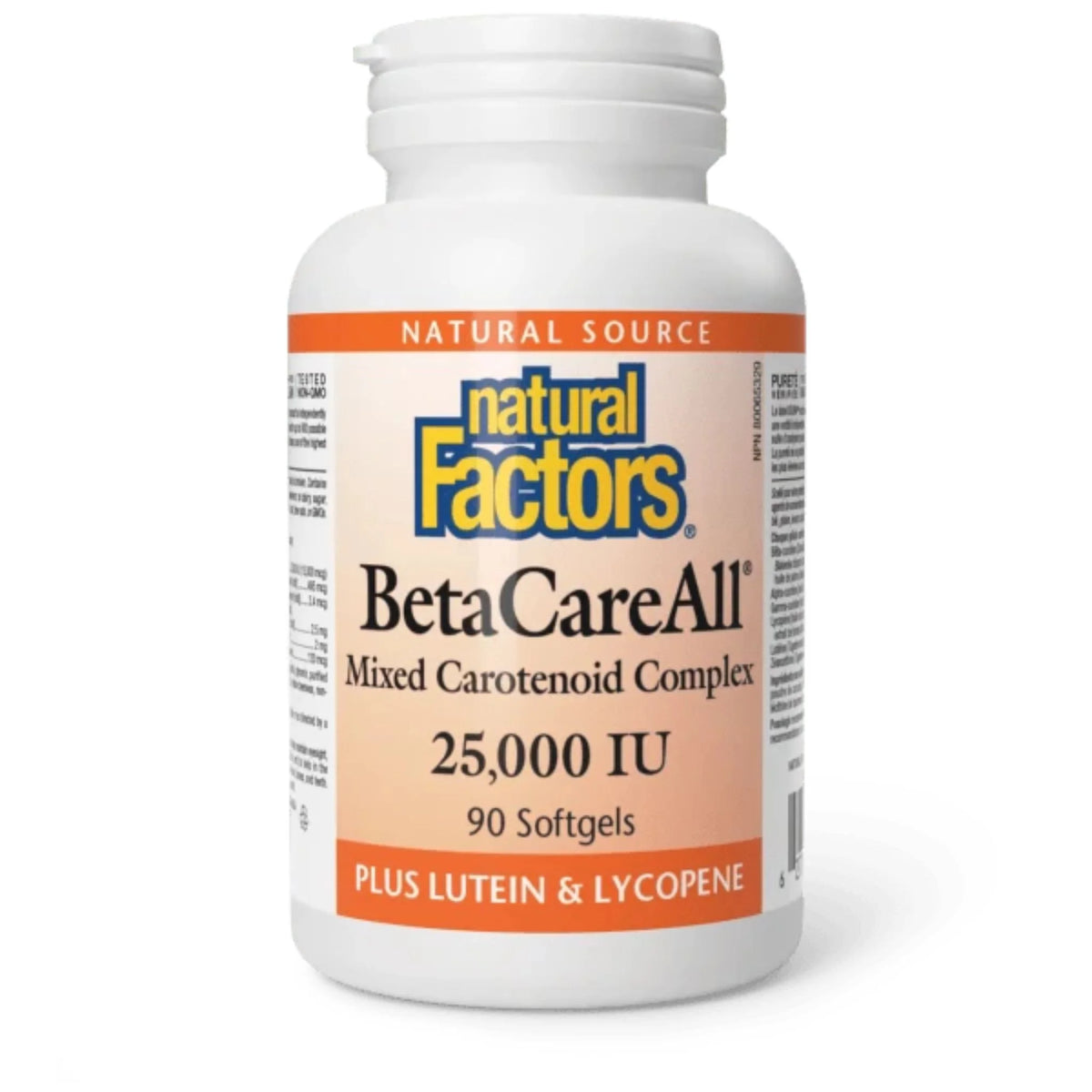Natural Factors BetaCareAll 25,000 IU 90sg