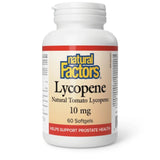 Natural Factors Lycopene 10 mg 60sg