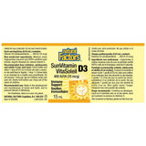 Natural Factors SunVitamin D3 Kids 400 IU 15ml