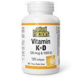 Natural Factors Vitamin K2 & D3 120sg
