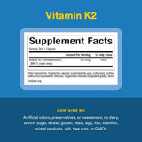 Natural Factors Vitamin K2 100 mcg 60vc