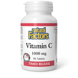 Natural Factors Vitamin C 1000mg Time Release 90t
