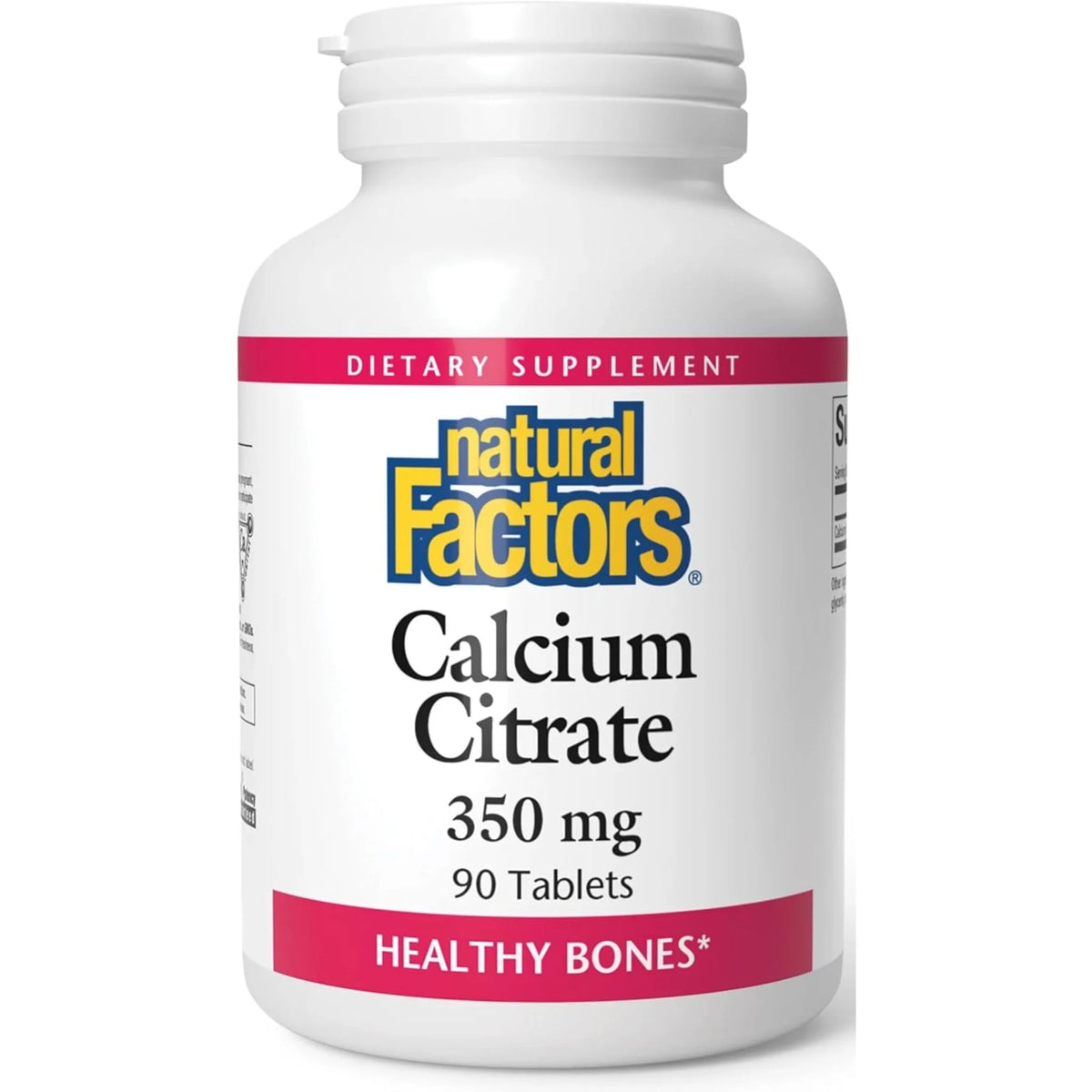 Natural Factors Calcium Factor+ Citrate 350 mg 90t