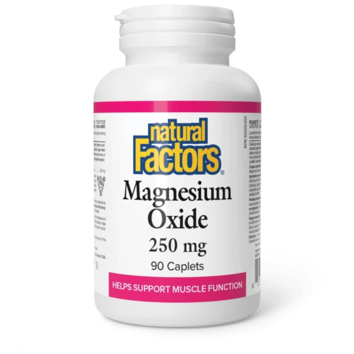 Natural Factors Magnesium Oxide 250 mg 90c