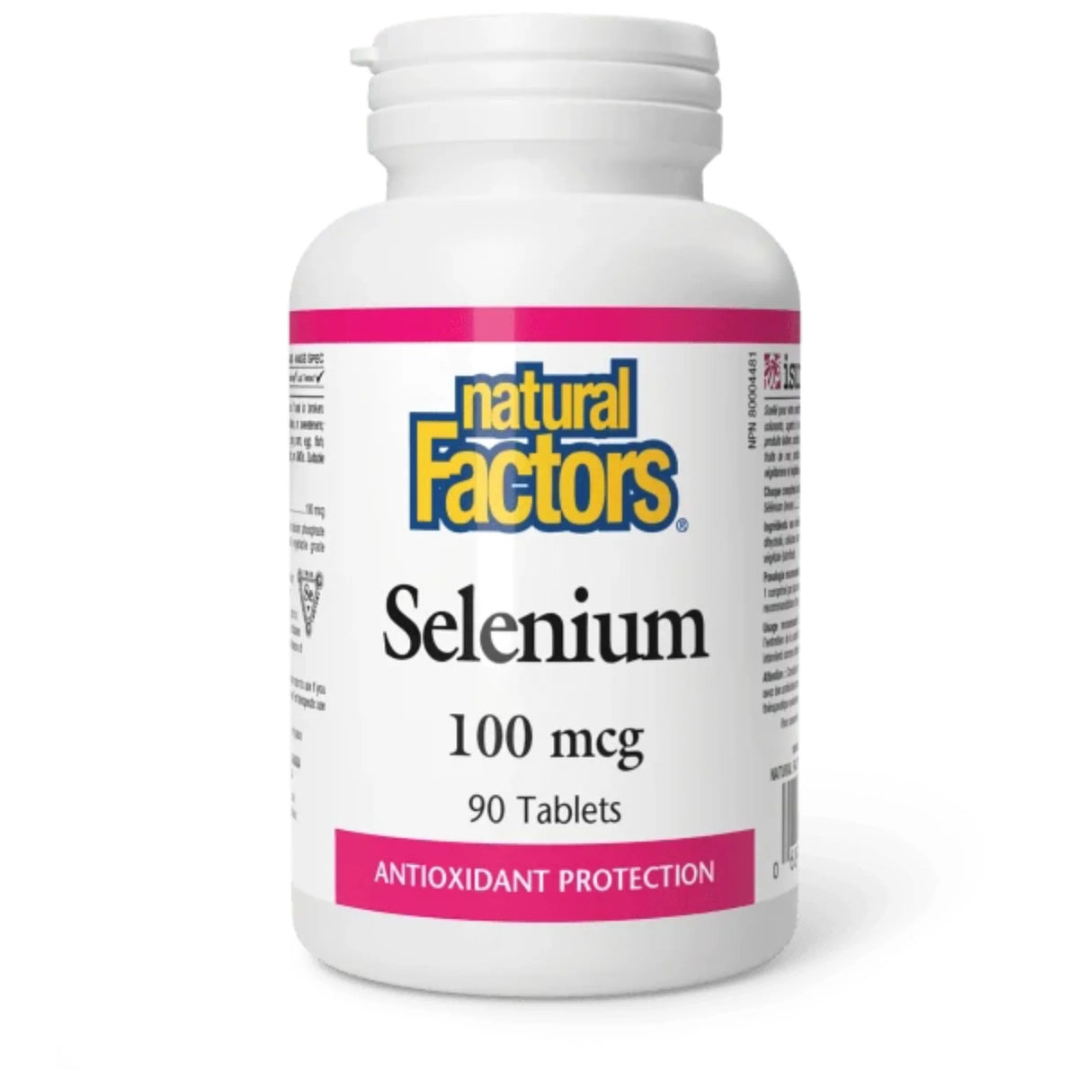 Natural Factors Selenium 100 mcg 90 Tablets