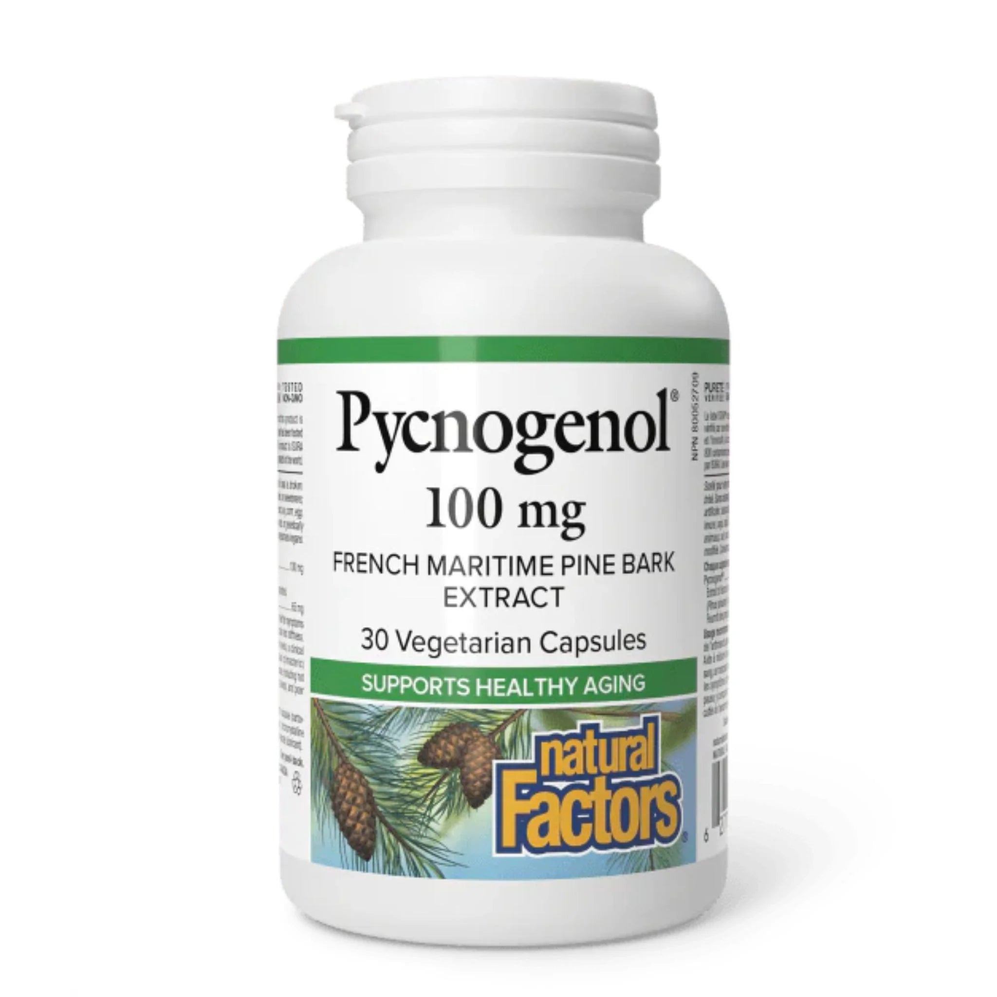 Natural Factors Pycnogenol 100mg 30vc - Nature's Source Inc