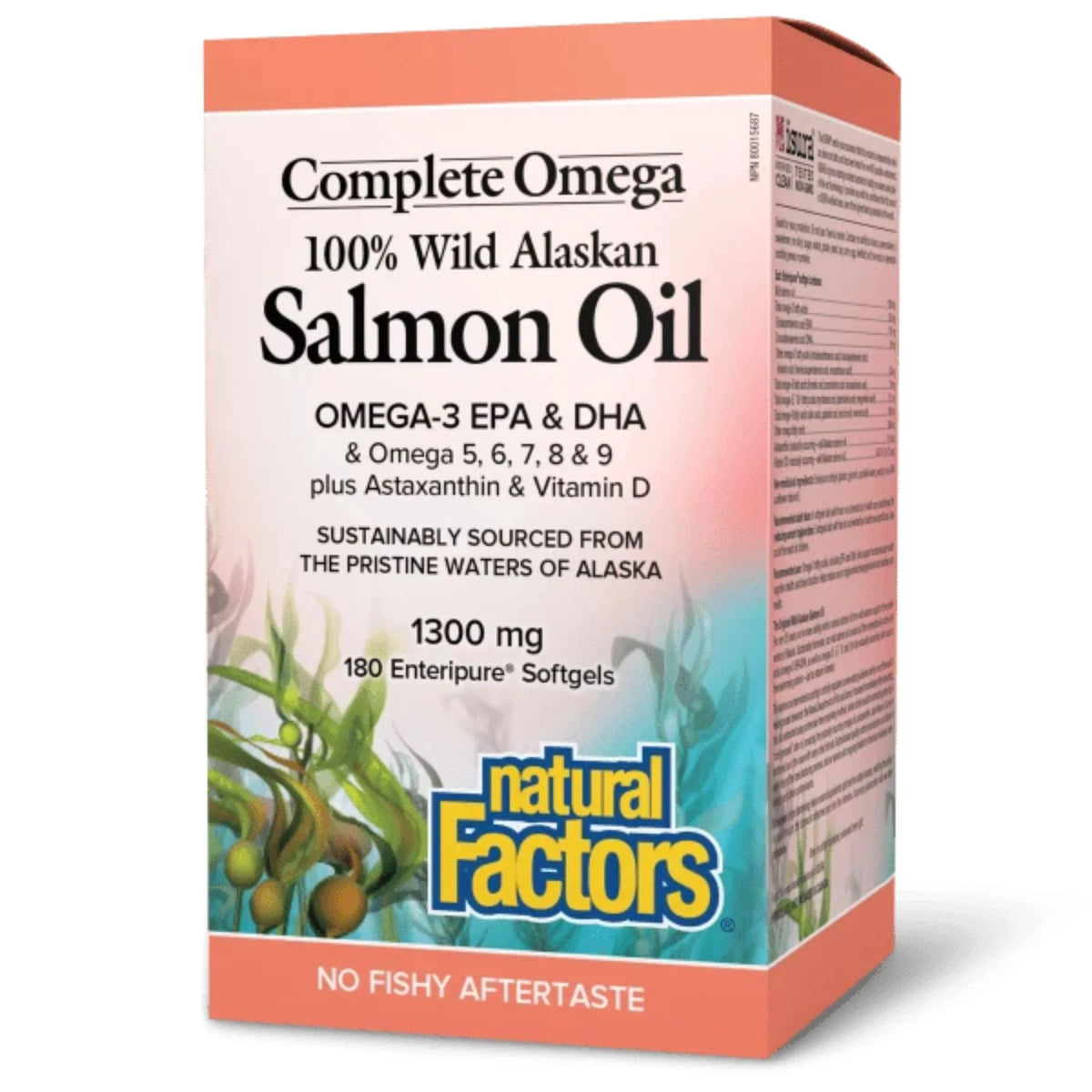Natural Factors Salmon Oil 1300 mg 180 epsg