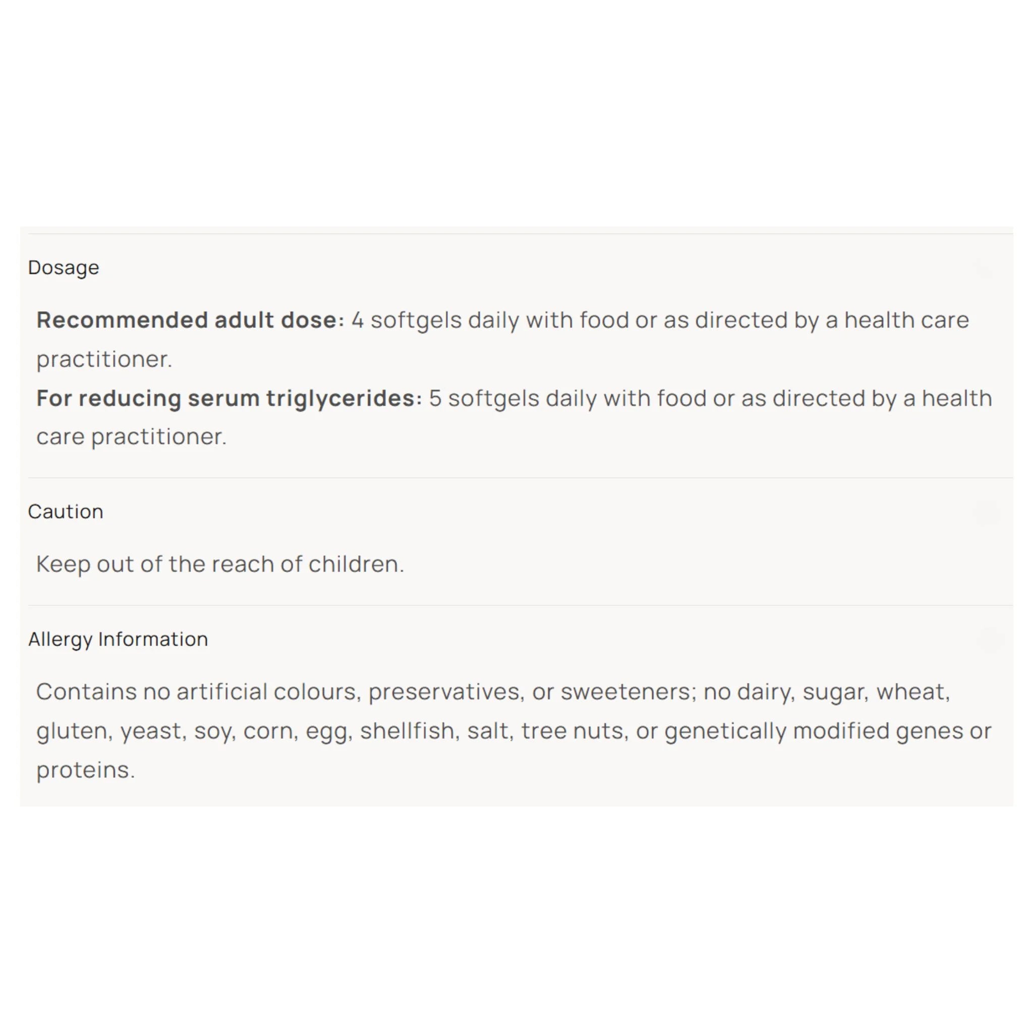 Natural Factors Salmon Oil 1300 mg 180 epsg