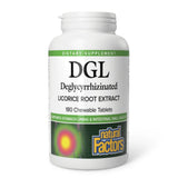Natural Factors DGL 400 mg 180c - Nature's Source Inc