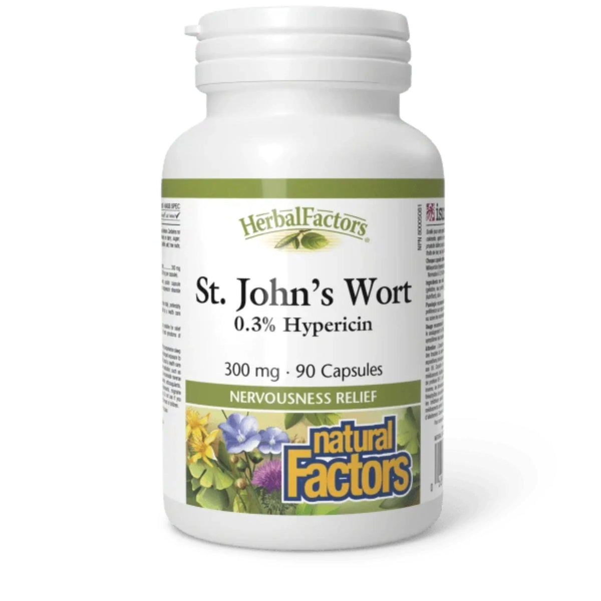 Natural Factors St. John's Wort Extract 300 mg (90 Capsules)