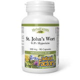 Natural Factors St. John's Wort Extract 300 mg (90 Capsules)
