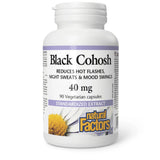 Natural Factors Black Cohosh 40 mg 90 Veg-Caps