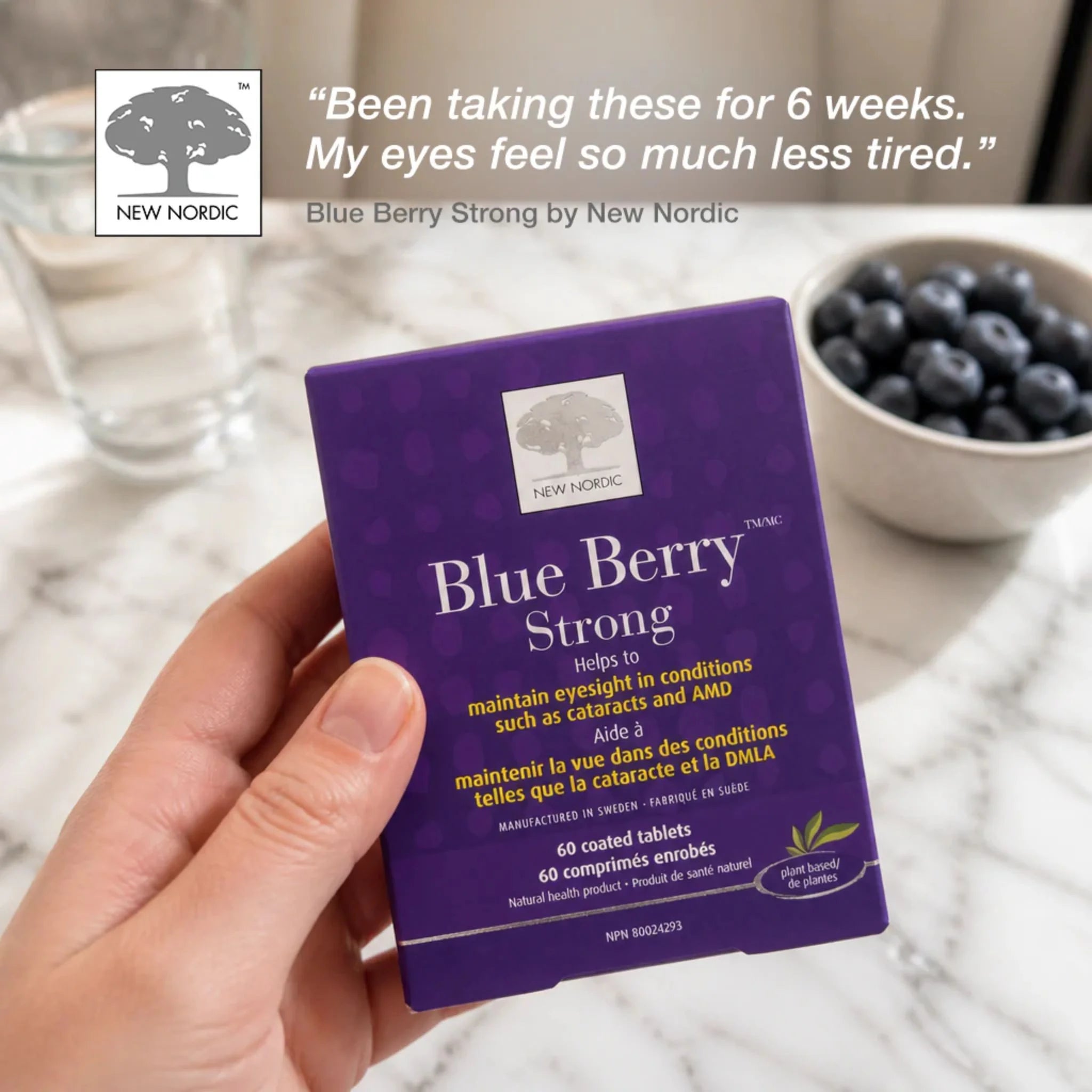 New Nordic Blue Berry Strong-60 tabs 60 tablets