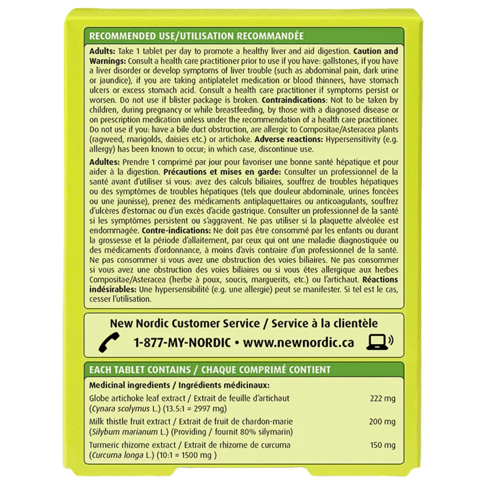 New Nordic Active Liver-30 tabs 30 Tablets