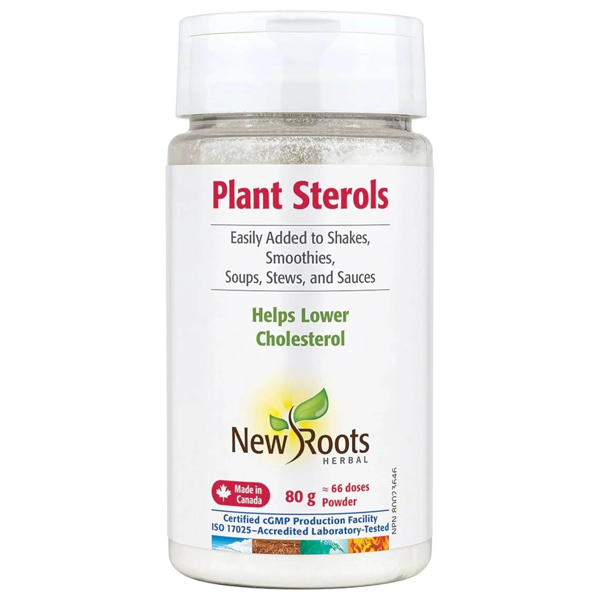 New Roots Plant Sterols 80 G - Nature's Source Inc
