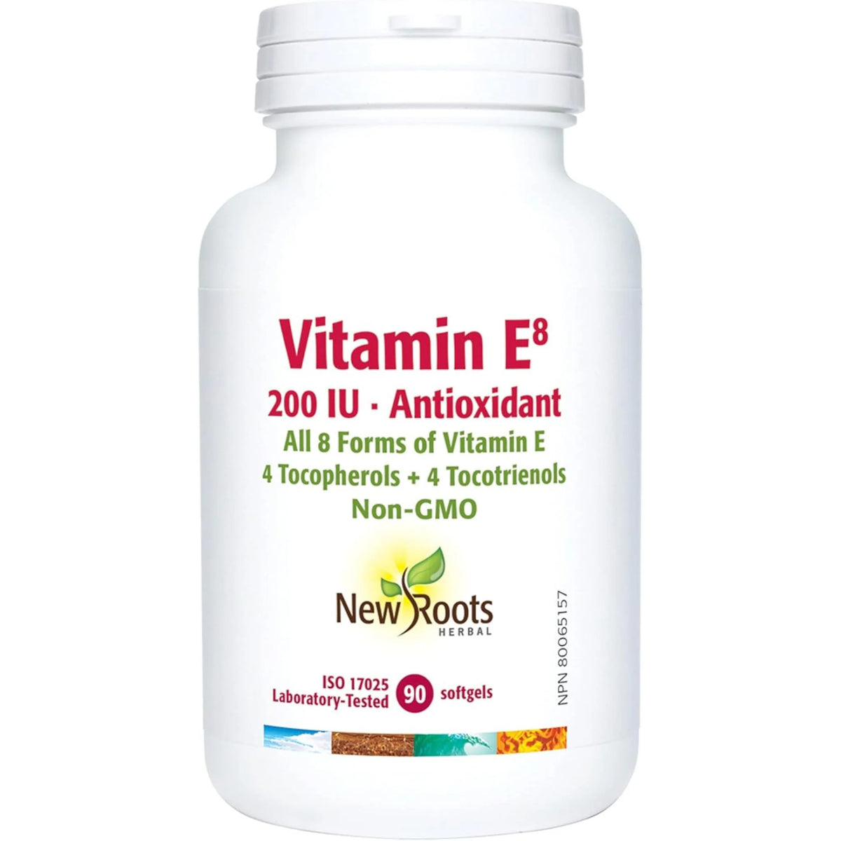 New Roots Vitamin E8 200 Iu 90Sg