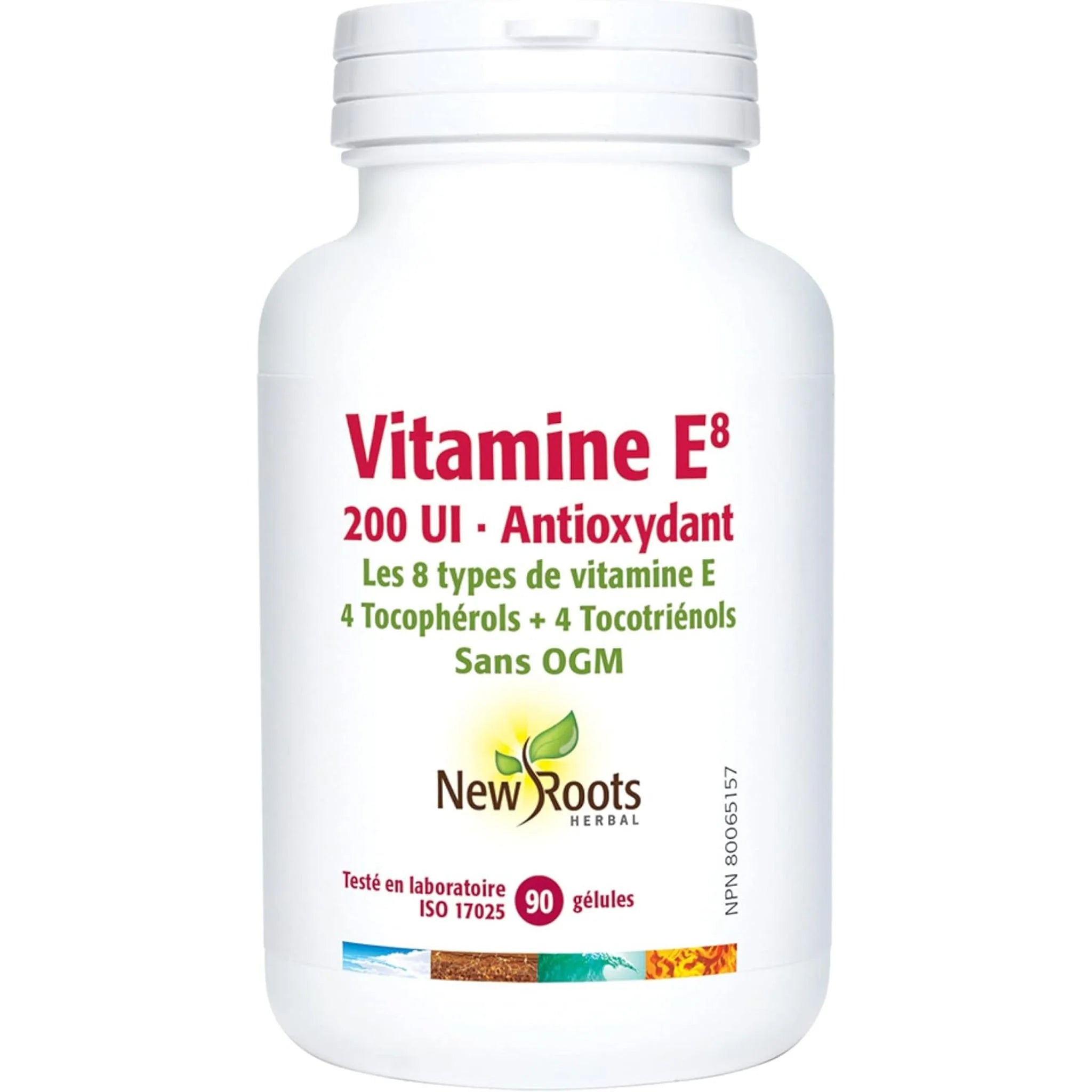 New Roots Vitamin E8 200 Iu 90Sg
