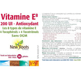 New Roots Vitamin E8 200 Iu 90Sg