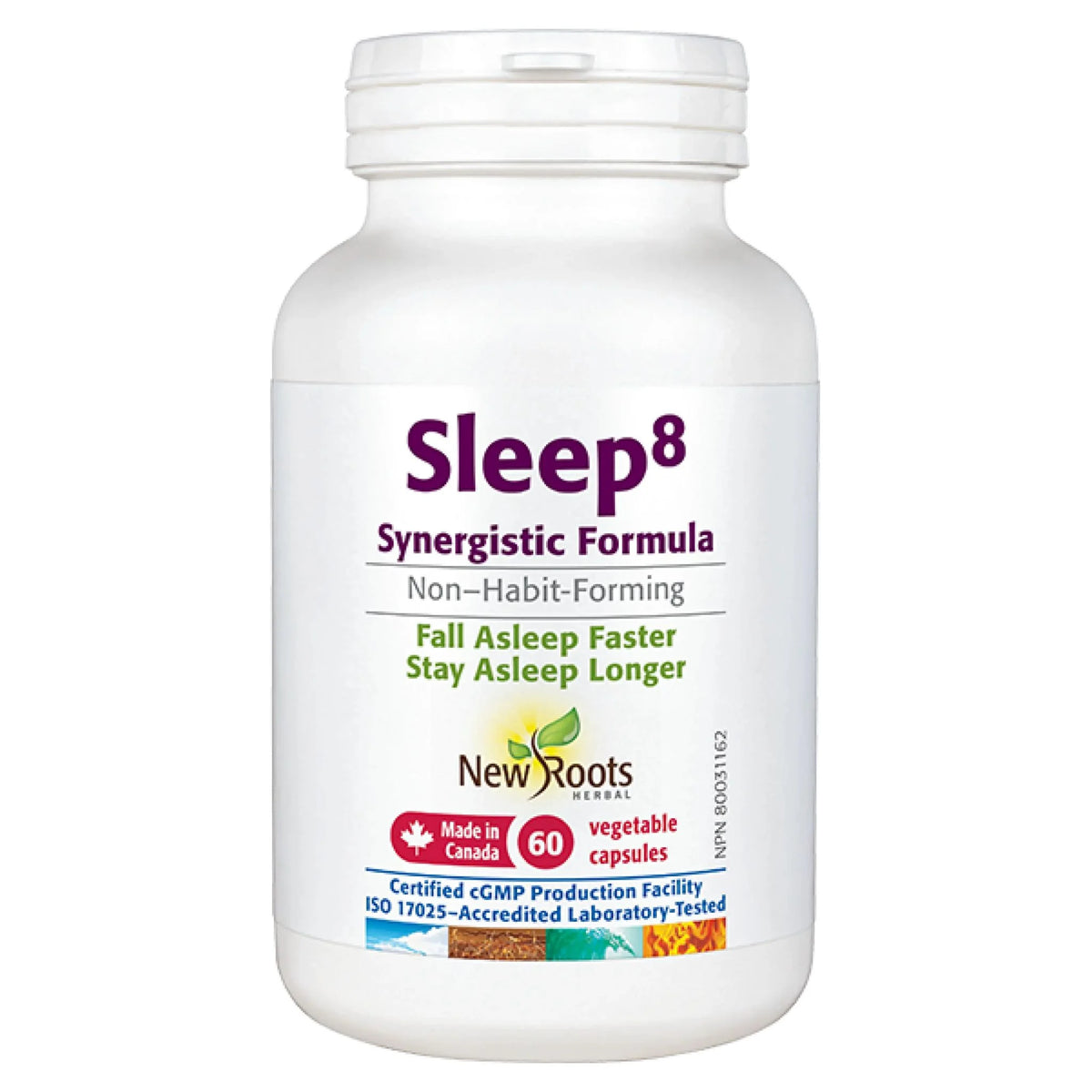 New Roots Herbal Sleep 8 - 60 Veg Capsules
