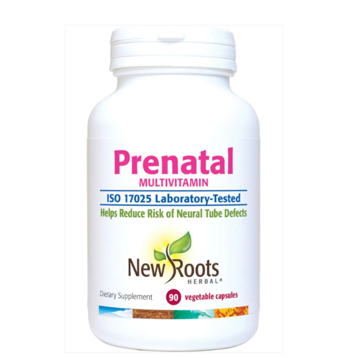 New Roots Herbal Prenatal - 90 Veg Capsules - Nature's Source Inc