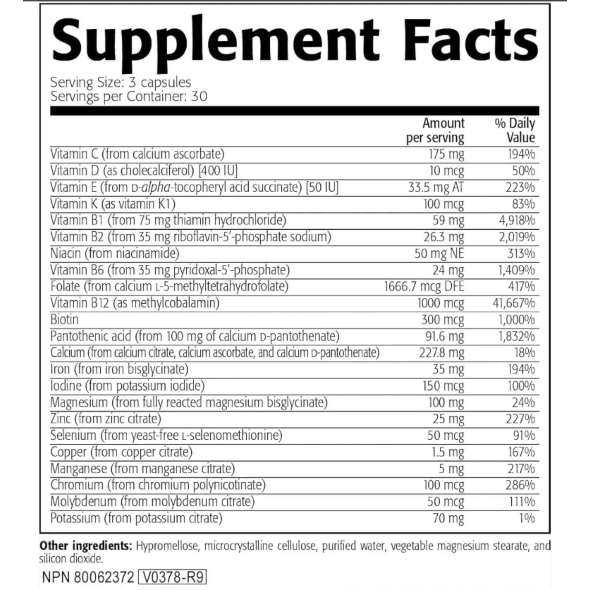New Roots Herbal Prenatal - 90 Veg Capsules - Nature's Source Inc