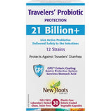 New Roots Herbal 21 Billion+ Travelers' Probiotic - 30 Veg Capsules