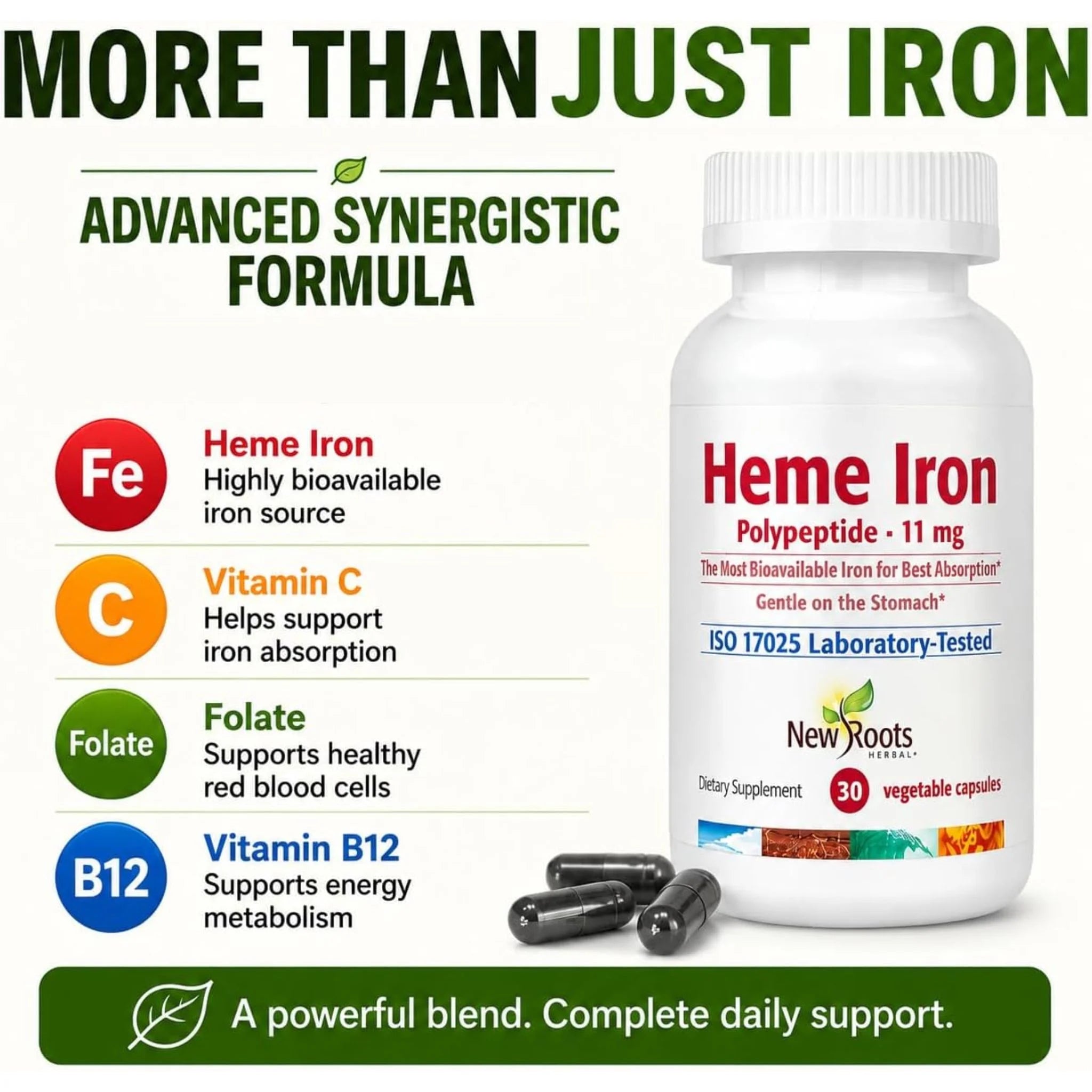 New Roots Heme Iron 30C