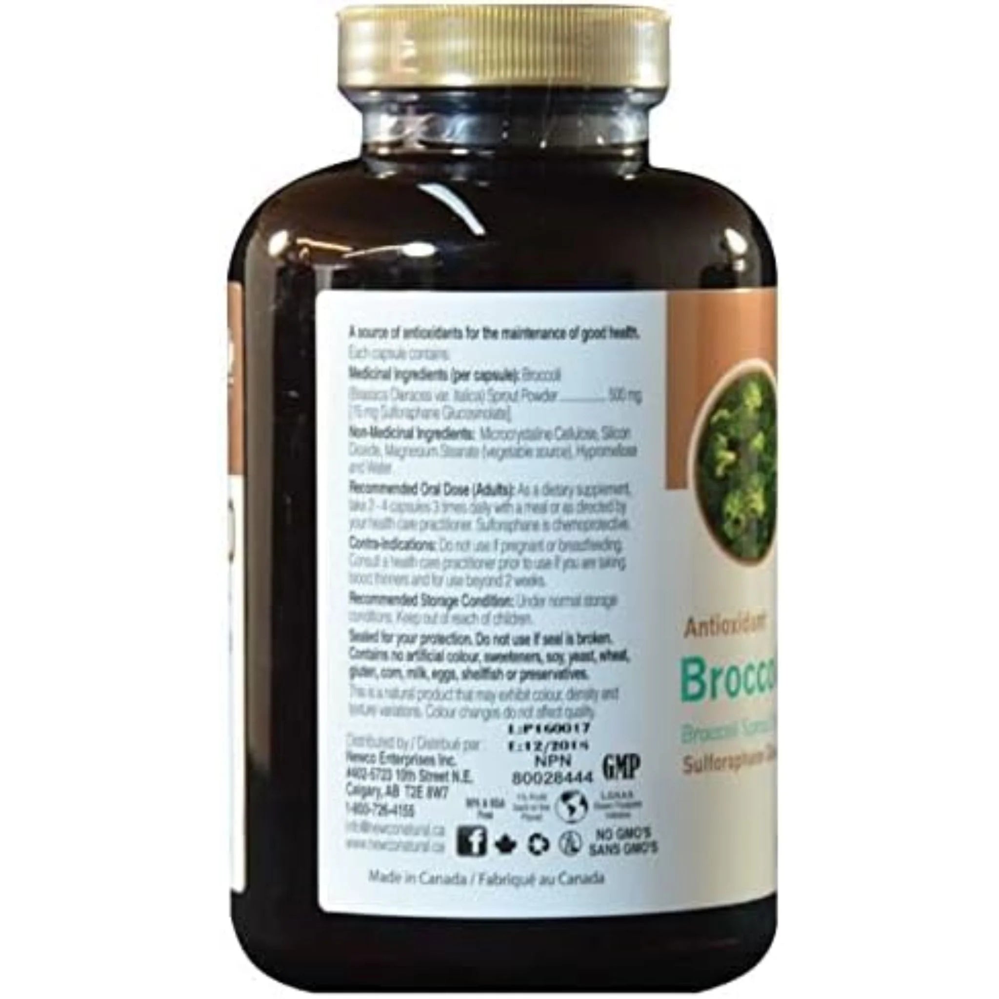 BroccoGen 10 Sulforaphane 180 Veg-Caps