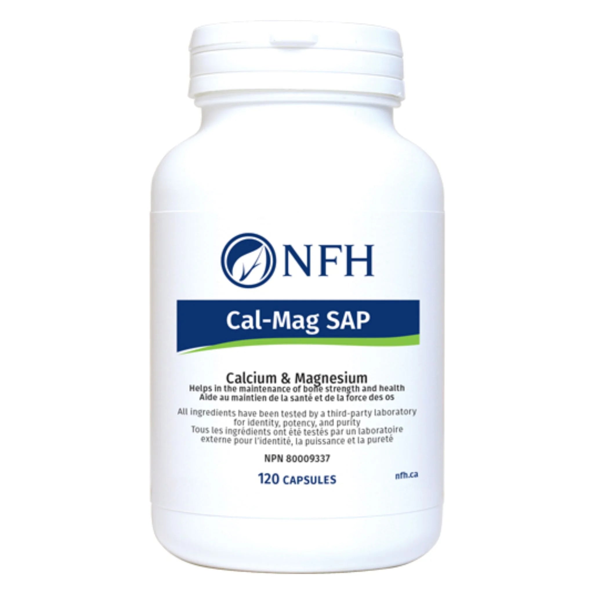 NFH Cal Mag SAP 120 Capsules - Nature's Source Inc