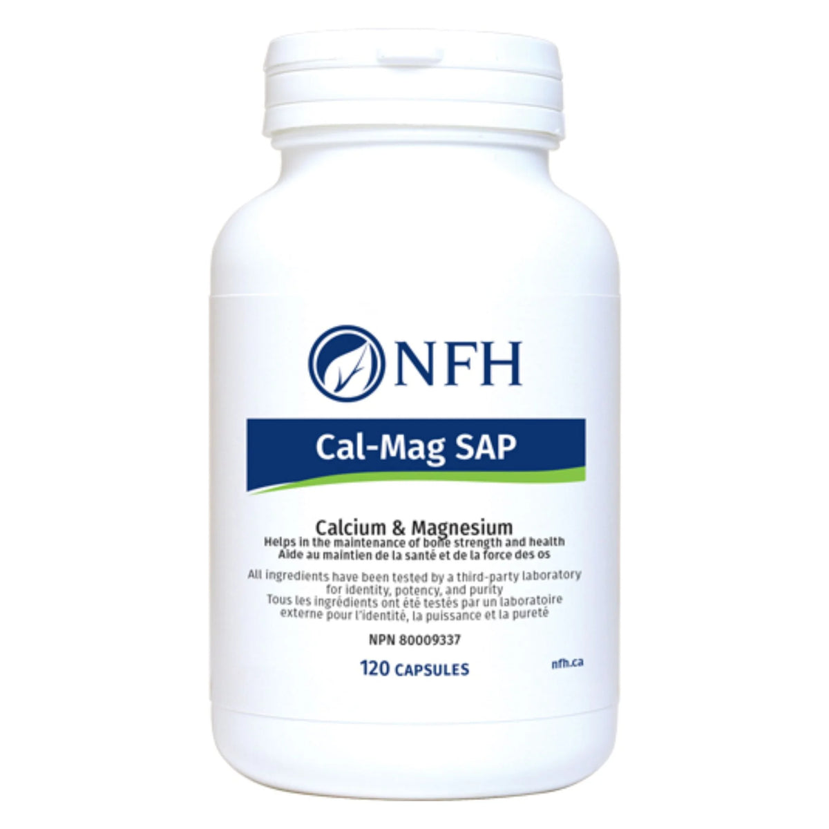 NFH Cal Mag SAP 120 Capsules - Nature's Source Inc