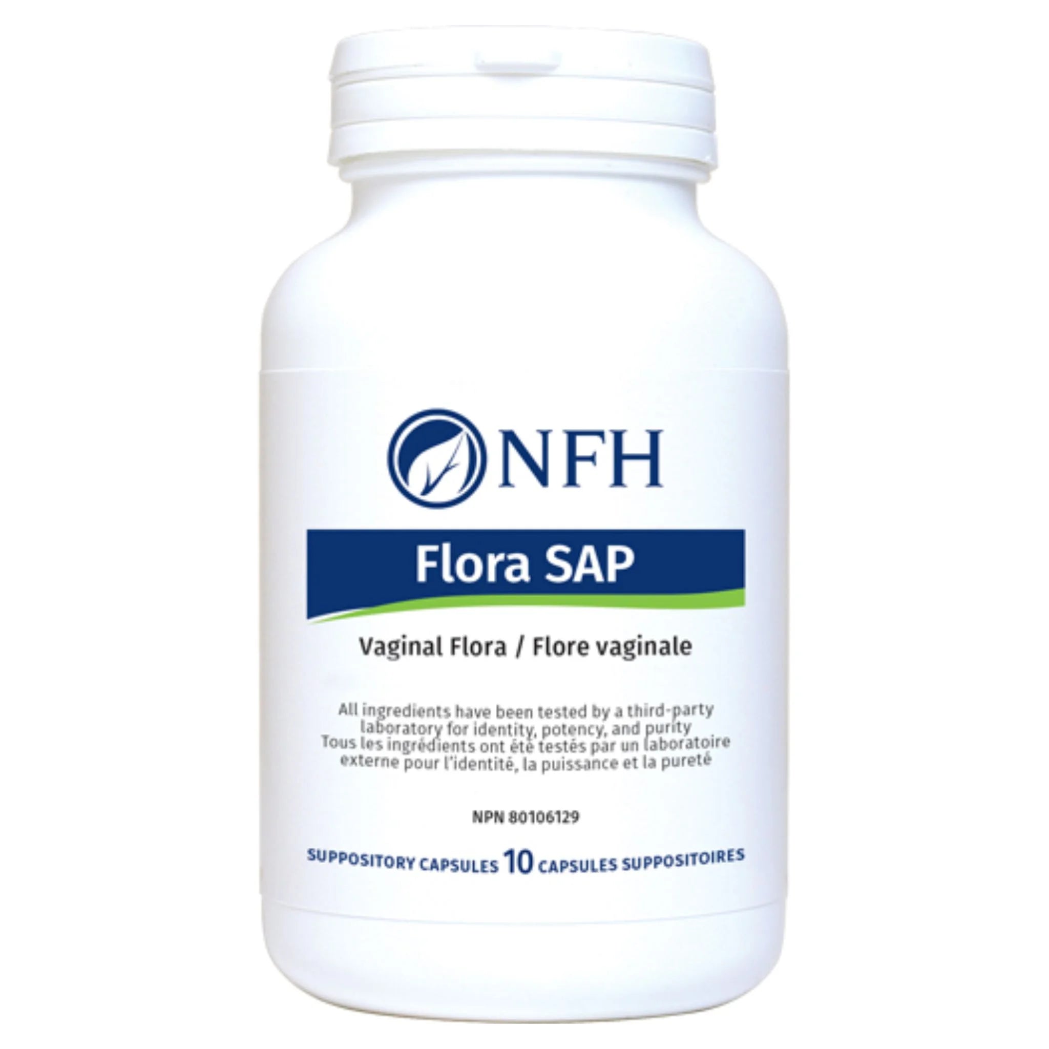 NFH Flora SAP 10 Capsules - Nature's Source Inc