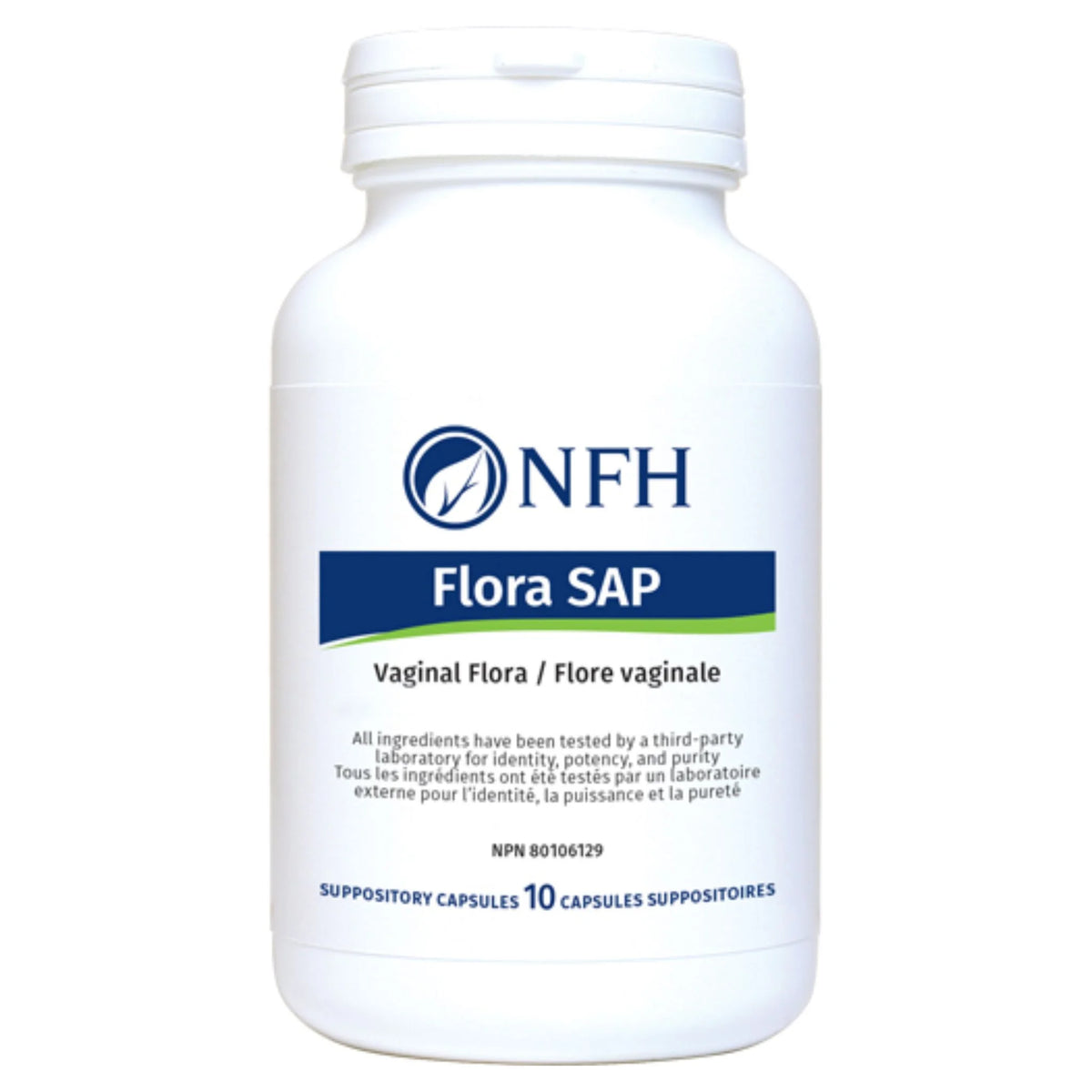 NFH Flora SAP 10 Capsules - Nature's Source Inc
