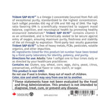 NFH Trident SAP 65:10 (Omega - 3) (650 mg EPA 100 mg DHA/softgel) 120 softgels - Nature's Source Inc