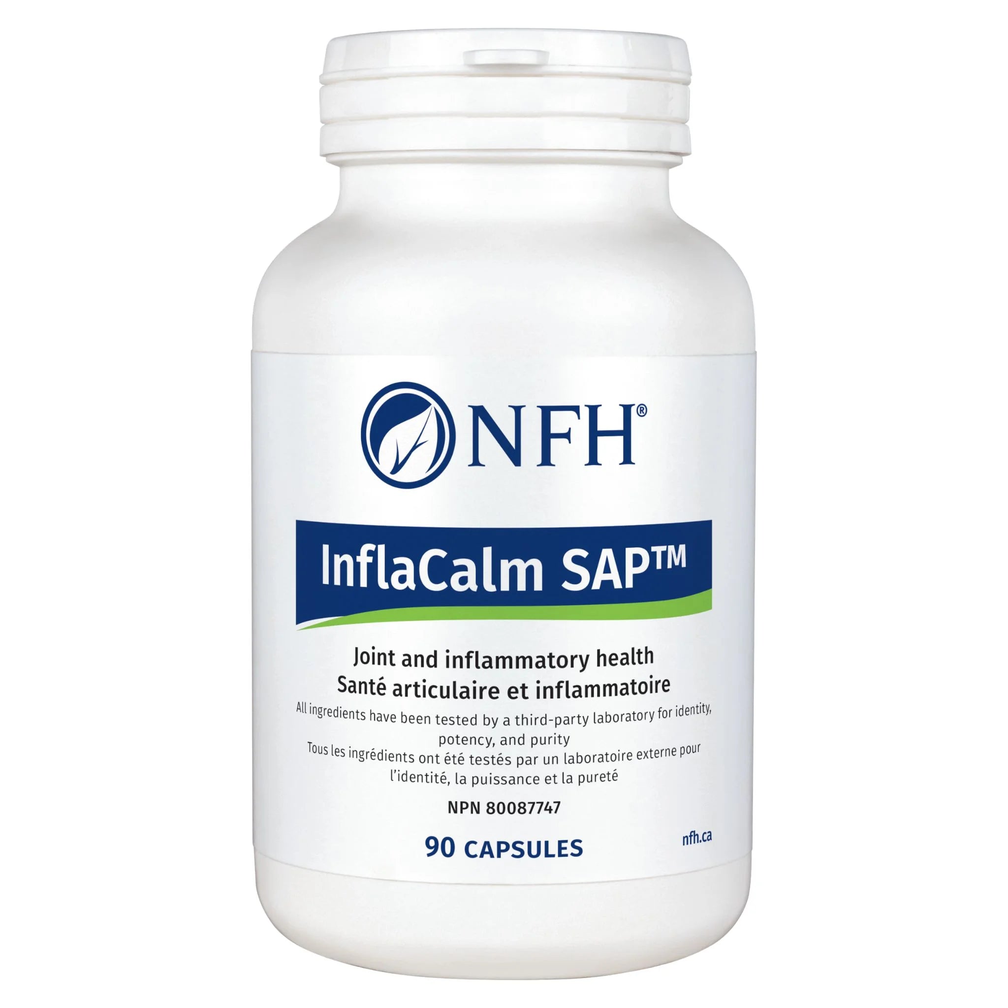 NFH InflaCalm SAP 90 Capsules - Nature's Source Inc