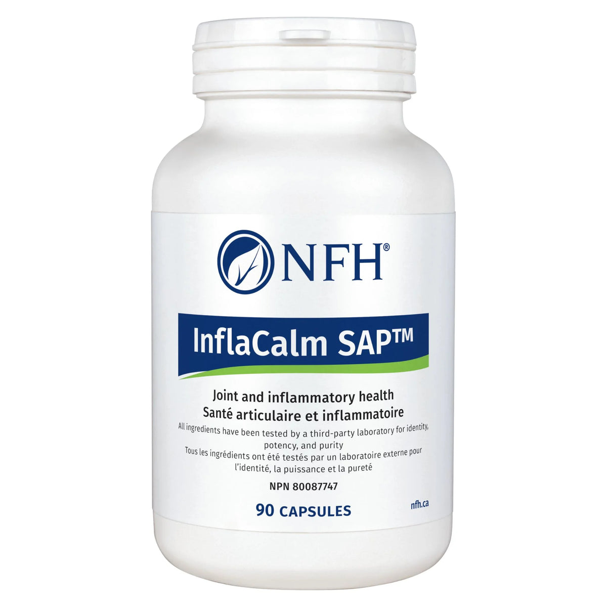 NFH InflaCalm SAP 90 Capsules - Nature's Source Inc